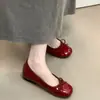 Zapatos Planos de Estilo Francés con Lazo y Boca Baja para Mujer, Nuevo Modelo 2026, Elegantes Zapatos de Noche