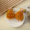 Muñeca Colgante de Peluche de Dibujos Animados Broche Lindo Muñeco de Hamburguesa Papas Fritas Tostada Llavero de Pata de Pollo Accesorios de Decoración