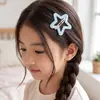Presilha de Cabelo Estrela de Cinco Pontas Infantil para Meninas 2026 Novo Estilo, Presilha de Cabelo para Franja de Meninas, Presilha Lateral para Testa de Meninas, Grampo