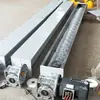 Cinta Transportadora de Alimentos de Acero Inoxidable Transportador Espiral en Forma de U Elevador Farmacéutico Eje de Barrena Barrena Espiral sin Eje