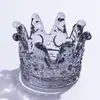Portavelas de cristal, portavelas de corona, cenicero creativo, cenicero para el hogar y el negocio, pieza decorativa estilo Ins, portavelas nórdico