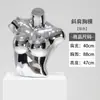 Soporte de exhibición de modelo de lencería, maniquí de medio cuerpo para escaparate de tienda de lencería, sujetador, accesorios para lencería masculina, cuerpo dummy electrochapado