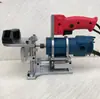Ferramenta abridor de espiga e encaixe para marcenaria máquina de aparar duas em uma máquina de ranhurar gabarito fixador invisível manual placa de armário de roupas