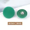 Botón de hongo de flocado colorido redondo para suéter abrigo cortavientos camisa de punto cárdigan abrigo botón decorativo para mujer