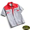 Conjunto de ropa de trabajo de verano para hombre, de manga corta, ligero, que absorbe la humedad, adecuado para fábricas de reparación de automóviles, talleres y sitios de construcción