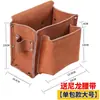 Bolsa de Pregos Pura de Couro para Construção, Marcenaria e Eletricistas, Bolsa de Pregos Resistente ao Desgaste, Bolsa de Ferramentas Multifuncional de Cintura