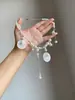 Colar Gargantilha com Franja de Pérolas Estilo Palácio Francês Corrente de Clavícula Resistente e Elegante Nova Gargantilha para Mulheres