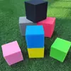 Parque Infantil Creche Piscina de Esponja Cubo Trampolim Blocos de Esponja Coloridos à Prova de Fogo Retardante de Chama Anticolisão Esponja de Alta Densidade