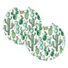 Alfombrilla para Taza de Coche Transfronteriza Jit Hecha de Material de Buceo con Impresión en Relieve de Café, Alfombrilla para Taza de Coche con Aislamiento por Transferencia de Calor, 2 Piezas