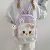 2025 Nuevo Estilo Simple Gran Capacidad Moda y Linda Estilo Universitario Mochila Escolar Ligera y Linda Mochila para Snacks de Jardín de Infancia