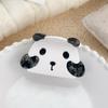Grampo de Cabelo Fofo de Desenho Animado com Ácido Acético Doce Panda Presilha Garra 2024 Novo Atrás da Cabeça Alto Senso Elegante Presilha Tubarão