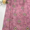 Tela estampada floral estilo chino Doris para vestidos de mujer de primavera y verano, camisas, cintas para el cabello, bolsos y manualidades florales hechas a mano