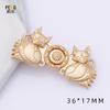 Hebilla Metálica Cheongsam Traje Tang Botones Hanfu Hebilla para Ropa Étnica de Alta Gama Botones para Cárdigan y Tejido de Punto