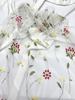 Nuevo directo de fábrica ropa para niños con bordado de rueda de flores concéntricas, tela de malla bordada, tela bordada, tela de encaje