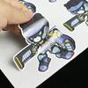 Impresiones de Fabricante de Pegatinas de Anime, Pegatinas de Dibujos Animados Hechas a Mano Estilo Ins, Pegatinas de Dibujos Animados de PVC, Hechas a Medida