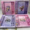 Kpop Caça Grupo Feminino Desenho Animado Diário Caderno Espiral com Caneta Papelaria Caixa de Presente Conjunto Itens de Presente