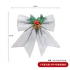 Decoraciones de Ventana con Lazos Navideños, Decoraciones de Lazos, Adornos Colgantes para Paredes de Salón de Clases, Decoraciones para Árbol de Navidad, Decoraciones Colgantes