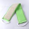 Toalla de Baño Larga, Toalla de Baño Trasera de Algodón y Lino Biodegradable, Tira de Baño Fuerte para Masaje Exfoliante de Espalda Venta al por Mayor de Fábrica