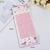 Adesivos DIY de Céu Estrelado Coloridos Grandes Transfronteiriços, Adesivos de Pedras Preciosas, Adesivos de Recompensa de Coração, Adesivos de Diamante para Rosto de Cristal