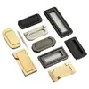 Tirador de Anillo Invisible para Puerta de Armario con Cajón sin Perforaciones, Tapa Blanda, Oscuro, Moderno y Sencillo