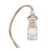 Pingente de frasco de perfume montado no carro, frasco de fragrância, mini frasco de aromaterapia de vidro, garrafa vazia decorativa para carro, processamento por atacado
