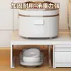Estante de Almacenamiento Extraíble para Horno de Microondas Bandeja de Preparación de Cocina Cajón Bandeja para Arrocera Banco de Trabajo Deslizante de Almacenamiento