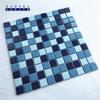 Azulejo de mosaico cerâmico piscina exterior lago de peixes exterior decoração de parede azul fabricantes de mosaico de Foshan