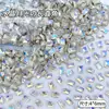 4X6Mm Largo Recto Punta Inferior Cristal Uña Portátil Decoración Decoración de Uñas Artísticas Celebridad de Internet Diamante para Uñas Artísticas Venta al por Mayor