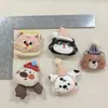 Acessórios de Animais de Desenho Animado de Tecido com Enchimento de Algodão Fofos, Roupas DIY, Sapatos, Meias, Acessórios, Lenços, Chapéus e Decorações