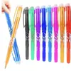 Caneta Gel Colorida Apagável Transfronteiriça Caneta Apagável por Atrito Fácil conjunto para Alunos do Ensino Fundamental Caneta Fácil de Apagar Papelaria Atacado