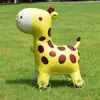 Balão de Festa em Pé da Moda com Rodinhas, Balão Animal de Puxar, Decoração de Barraca de Feira Noturna, Decoração de Aniversário