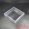 Caja cuadrada de cristal transparente de punto caja de plástico transparente PS embalaje almacenamiento caja pequeña caja de embalaje por inyección para auriculares Bluetooth
