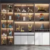 Decoraciones para Gabinete de Vino, Adornos Retro, Accesorios para el Hogar, Violín Creativo Sencillo para Sala de Estar, Mueble de TV, Estantería, Muebles Pequeños