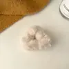 Pinza de Garra de Peluche para Mujer, Pinza Grande para el Cabello de Otoño e Invierno con un Toque de Lujo, Pinza de Tiburón Ins para Cabello Grueso, Pasador para Moño, Accesorio para el Cabello