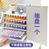 En Stock Gabinete de Almacenamiento de Cuentas de 221 Colores y 6 Niveles Estante de Almacenamiento Organizador de Escritorio Tipo Cajón Otras Formas Redondas