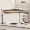 Estante de almacenamiento para fregadero de cocina sin instalación, estante extraíble para condimentos y platos, organizador de fregadero, estante para gabinete, engrosado