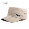Chapéu Masculino de Aba Reta, Estilo Coreano para Primavera e Verão, Viseira Respirável com Proteção Solar, Chapéu Militar Casual Feminino para Exterior, Chapéu de Montanhismo, Secagem Rápida