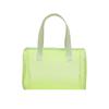 Bolsa de Mão de Malha Transparente Feminina Portátil Versátil Grande Capacidade Bolsa Transfronteiriça Moderna