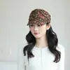Sombrero de Pescador Sombrero de Tela Floral Sombrero Delgado de Cuenca Solar para Mamá Sombrero Solar Casual Sombrero para Personas Mayores Sombrero de Abuela para Mujer Primavera y Otoño