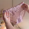 Ropa interior de encaje puro estilo deseo sexy para dropshipping 2026 nuevos calzones de mujer con abertura alta de cintura baja para verano