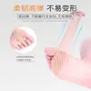 Palmilhas de Silicone Meio Tamanho para Mulheres, Almofadas Respiráveis para Antepé, Alívio de Pressão, Absorção de Choque, Anti-Desgaste, Antiderrapantes, Espessadas, Elásticas, Almofadas de Antepé Anti-Atrito