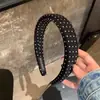 Diadema de Estilo Fresco de Lujo Ligero, Diseño de Esponja Fina, Accesorio para el Cabello de Gama Alta, Diadema de Colores para Mujeres, Venta al por Mayor, Diadema de Corona Alta para Lavarse la Cara
