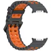 Venta al por mayor de fábrica Adecuado para Samsung Galaxy Watch8/Watch8Classic Correa de silicona bicolor marina