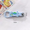 Cortador de Unhas Pequeno Animal Fofo Desenho Animado Estilo Ins Ferramentas de Manicure de Alto Valor para Meninas Cortadores de Unhas Criativos Macaron