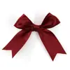 Cinta de 2.5 cm cola de golondrina moño grande accesorio DIY, caja de embalaje de tapa y base, componente de moño para accesorio de cabello estilo ins