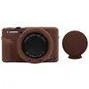 Funda Protectora de Silicona Adecuada para Cámara Canon G7X Markiii G7X3 Anticaídas y Resistente al Desgaste Funda de Silicona Accesorios Digitales