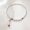 Nuevo Tobillera Retro Estilo Chino de Paz y Alegría para Mujer, Diseño Exquisito, Joyería de Pie Versátil, Tobillera Simple y Delicada para Mujer