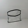 Bolsa Nueva Transfronteriza de PVC Transparente para Playa, Bolso de Hombro Cruzado, Impermeable, para Viaje, Vestir, Organizador de DVD, Multiusos, Protección Exterior