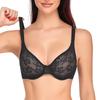Venda Direta de Fábrica Transfronteiriça Europeia e Americana Sexy Ultra Fino Transparente Sutiã Tamanho Plus Lingerie Sutiã Copo Bcdef V210603