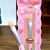 Palito aplicador de sombras de ojos con cabeza de esponja Marion 8578 mango de plástico de mango largo pincel para maquillaje de ojos cabeza única pincel para sombras de ojos